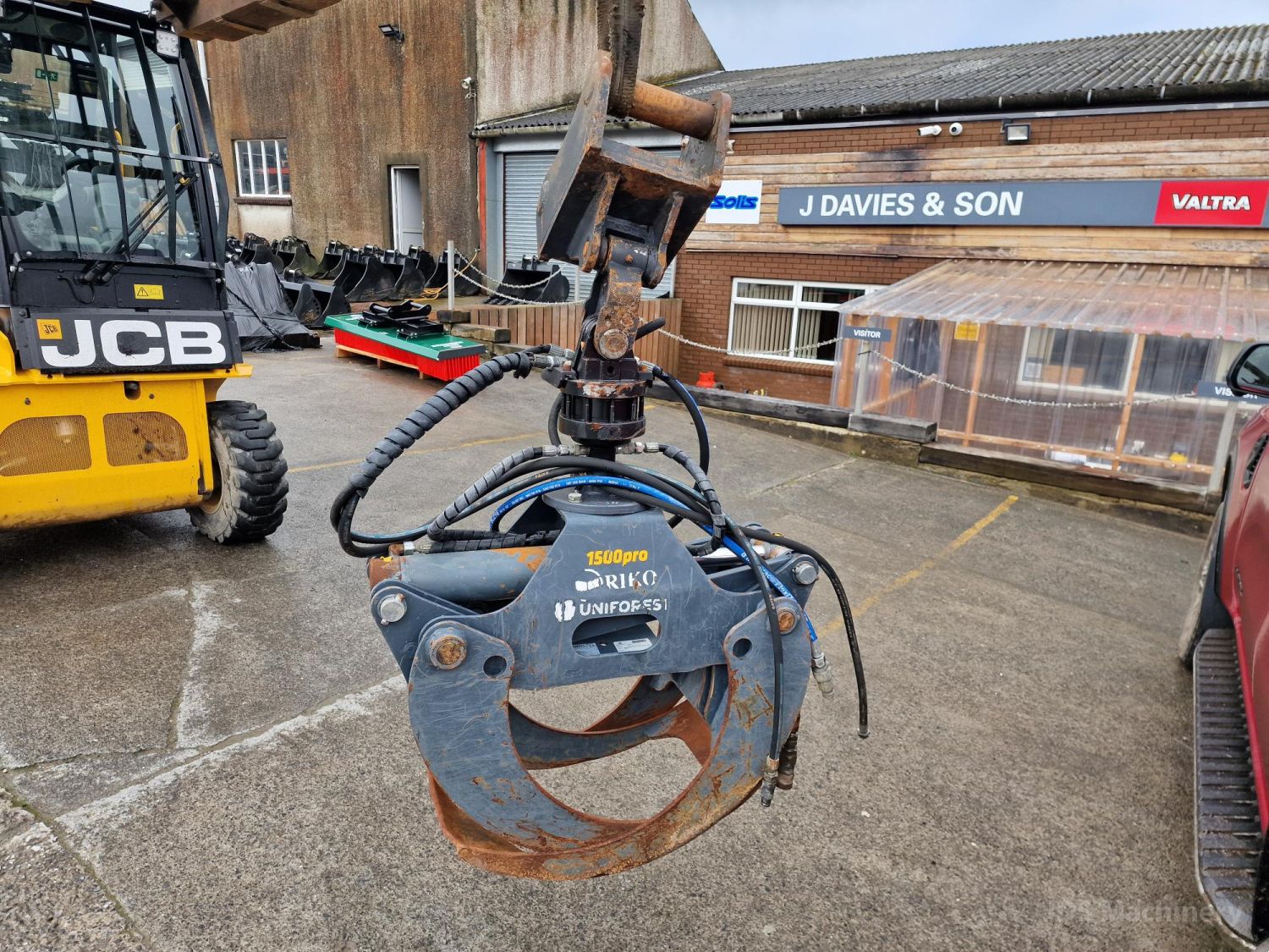 Log Grab Machine Uniforest Log Grab Wales