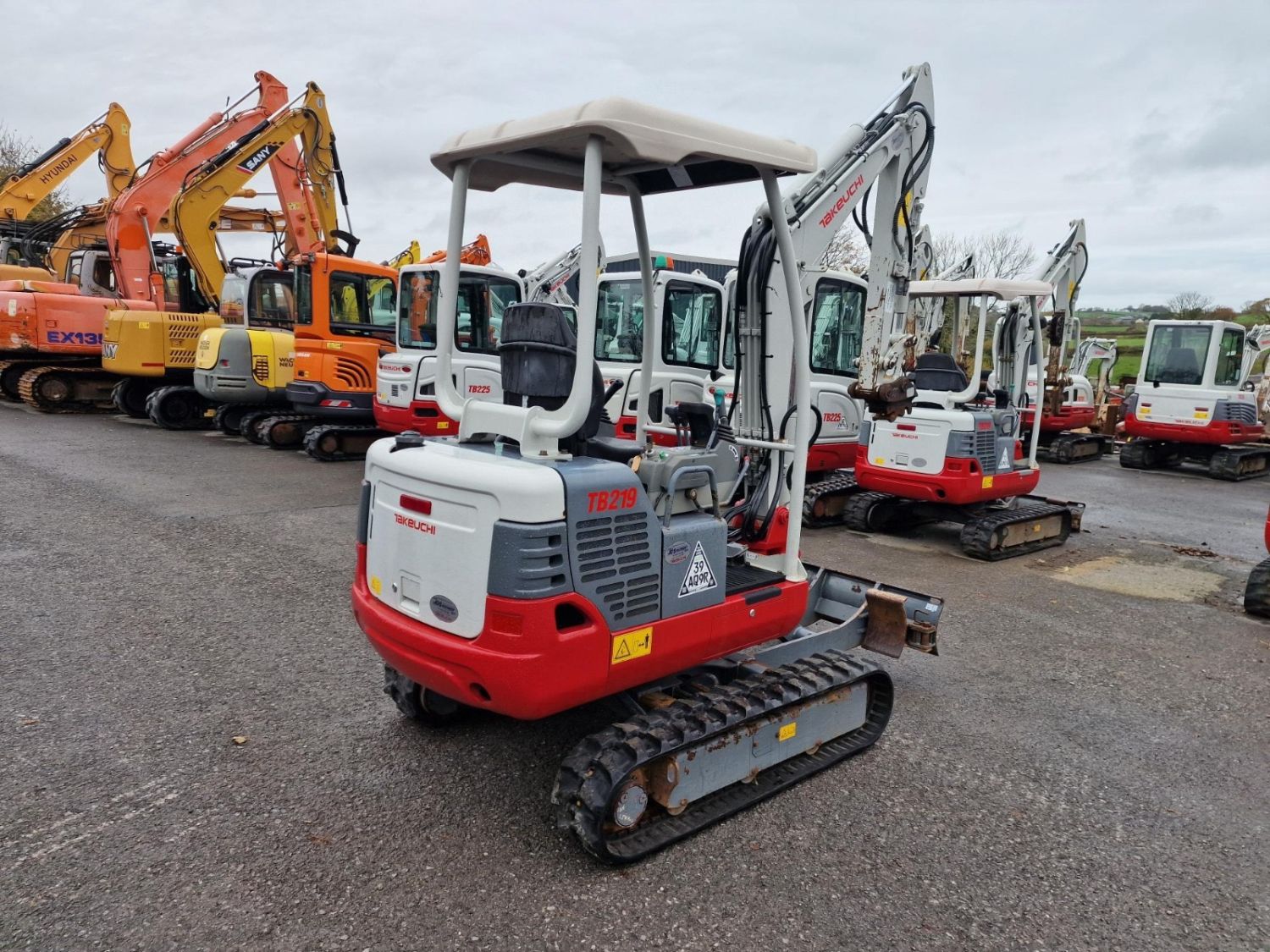 Takeuchi TB219 Wales