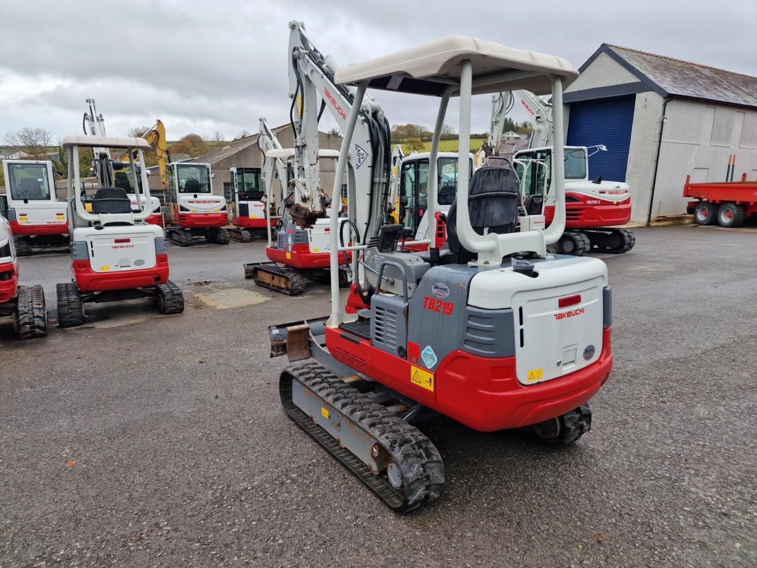 Takeuchi TB219 Wales